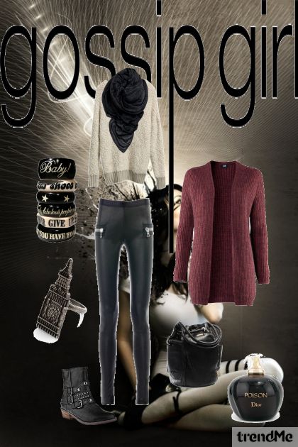 gossip girl- combinação de moda