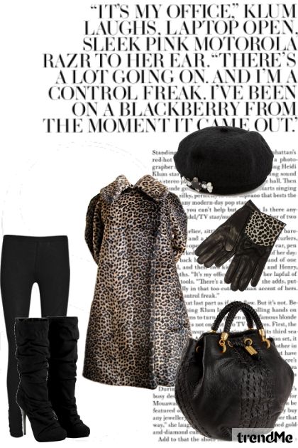 Leopard lady- Fashion set