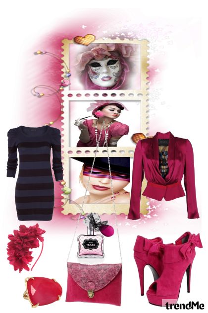 Pink world of fashion- Modna kombinacija
