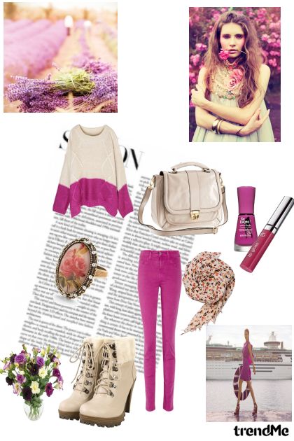 Vintage lilac- Fashion set