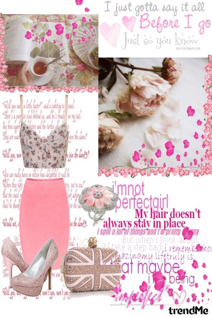 For cute pink girl- Fashion set