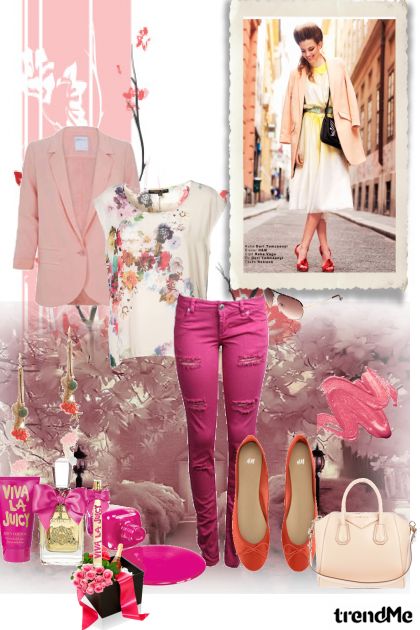 Just pink stuff- Combinazione di moda