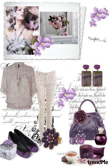 Light lilac- Combinaciónde moda