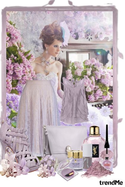 Glamour by lilac- Combinazione di moda