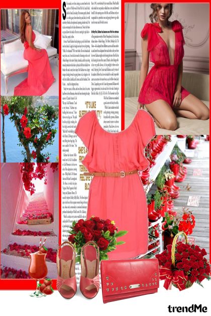 Red pleasure- Fashion set