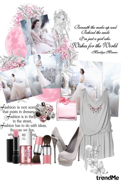 Gray is better with pink- Combinaciónde moda