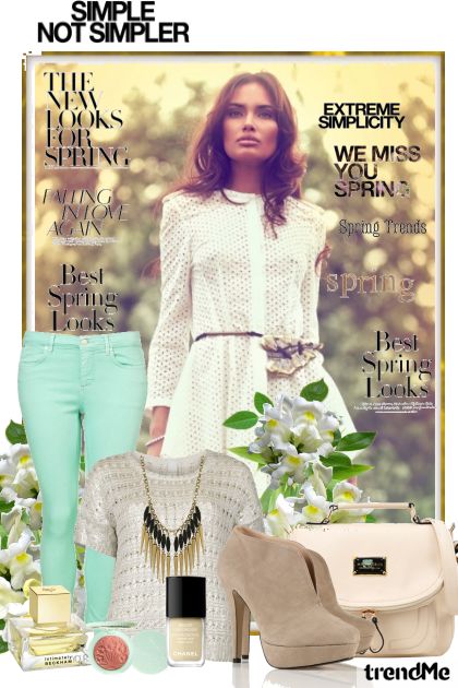 Be simple, just that...- Fashion set