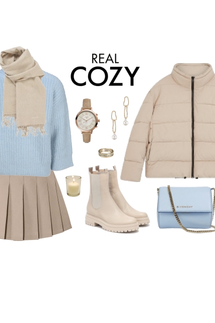 Real Cozy- Combinazione di moda