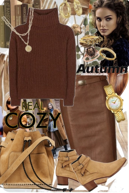 Cozy fall style