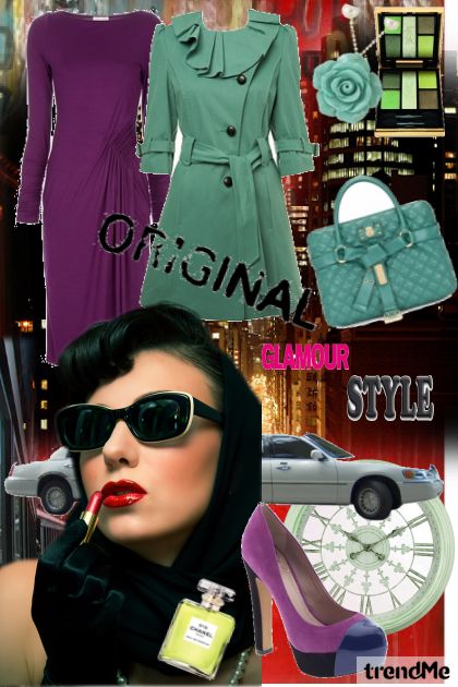 business lady and the city- Combinazione di moda