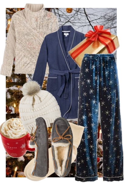 What I would wear on the Polar Express- Kreacja