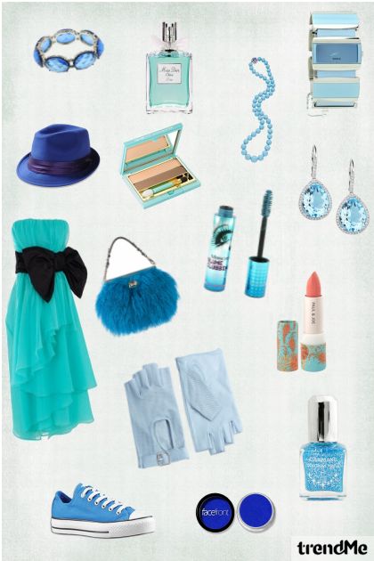 blue style)- Fashion set