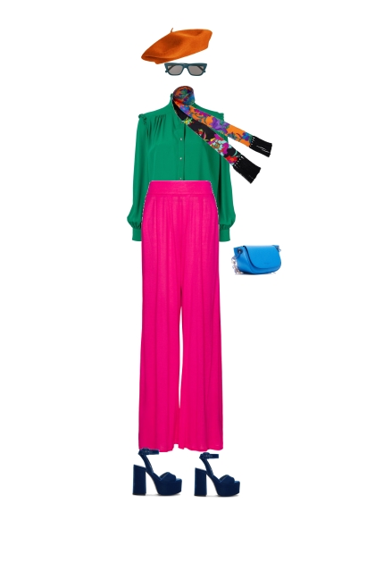 Milan Street Wear 2022_pink- Модное сочетание