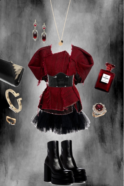 Dark Red Romance