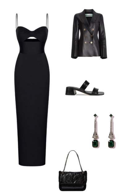 Black All Over- Fashion set