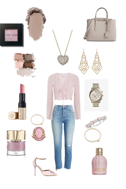 Day in the City (pink)- Combinazione di moda