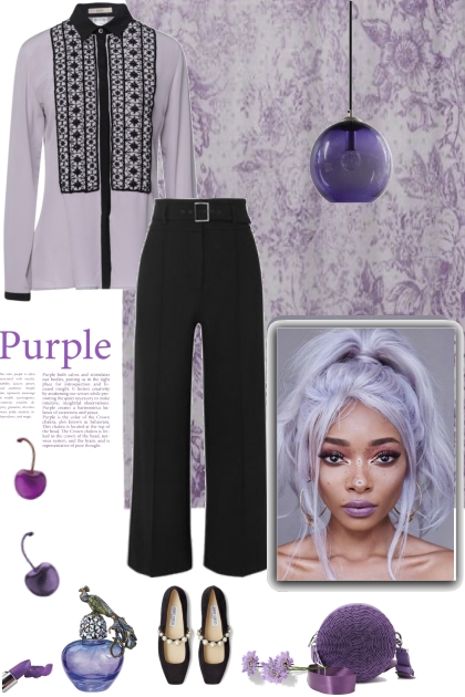 Purple Spring- Combinaciónde moda