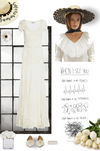 White dress- Fashion set