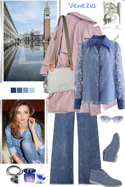 Jeans and pink - Fashion set