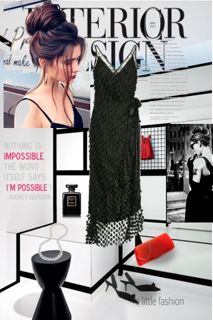 Black dress - Fashion set