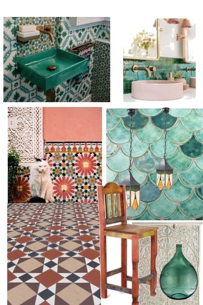 Moroccan style- Fashion set