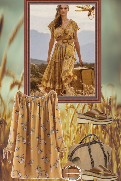 Fields and Flowers - Fashion set
