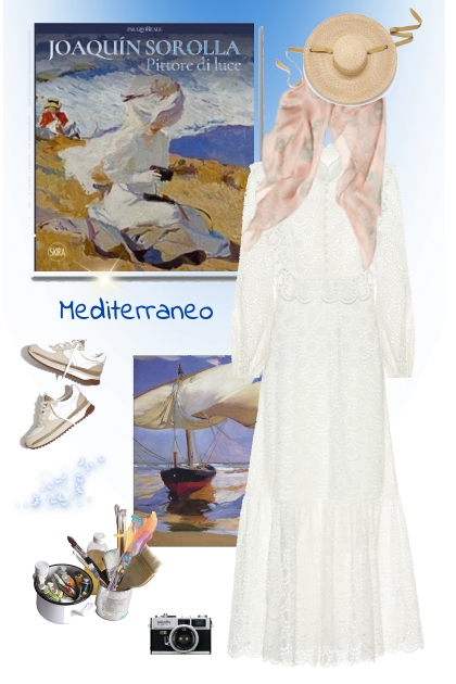 Mediterraneo Omaggio a Sorolla- combinação de moda