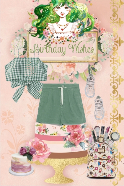Birthday wishes for a girl- Fashion set