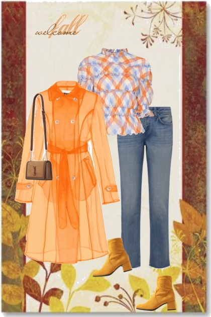 Orange Autumn- Combinaciónde moda