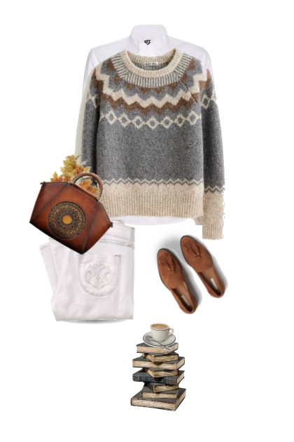 Sweater- Modekombination