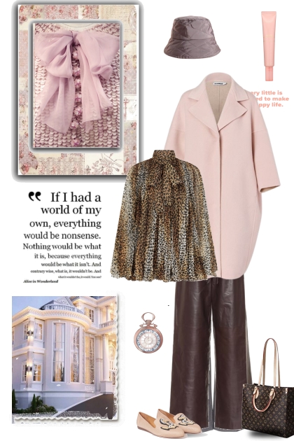 Pink in December- Combinazione di moda