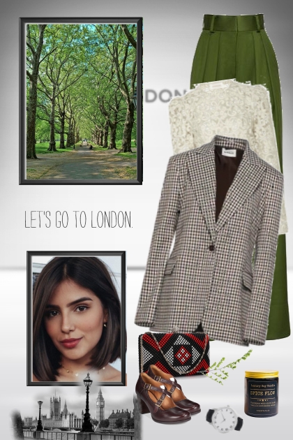 Let's go to London- Combinaciónde moda