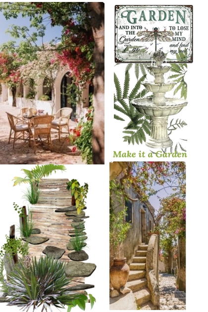 Make it a Garden- Fashion set
