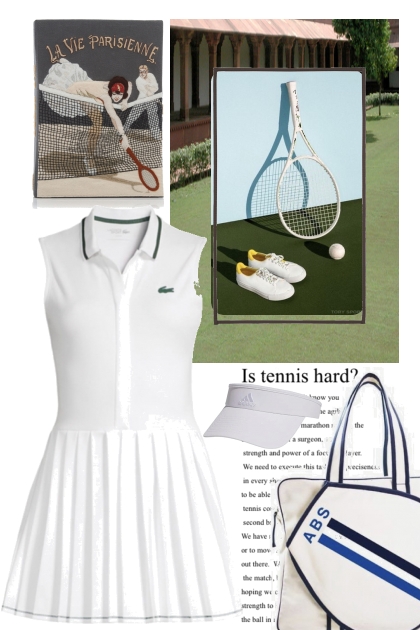 Is tennis hard?- combinação de moda