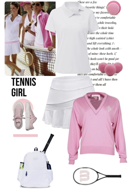 Tennis girl- Modna kombinacija