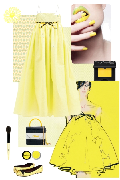 Lemon style- combinação de moda