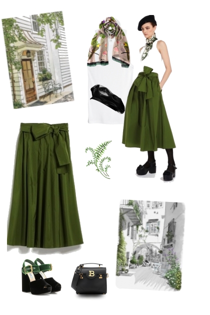 Max Mara skirt- Modekombination