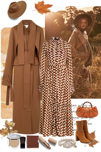 Brown for October- Fashion set
