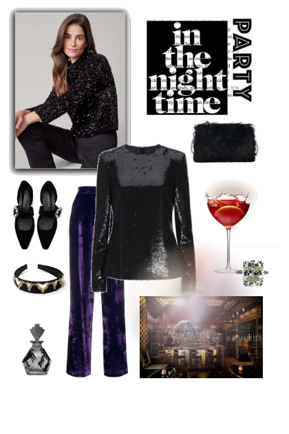 In the night time- Fashion set