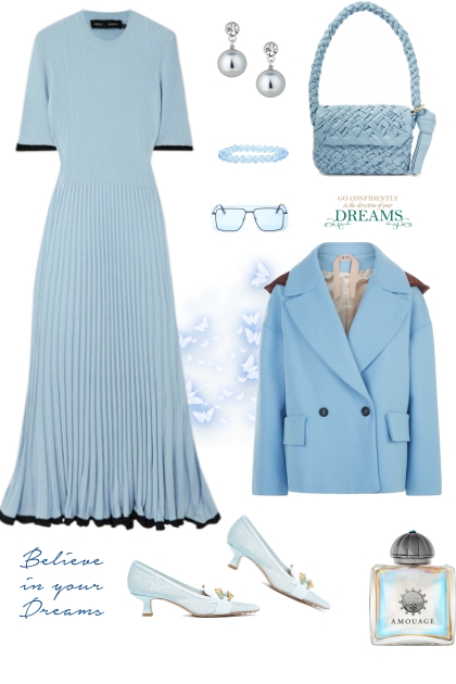 Blue dream- Модное сочетание