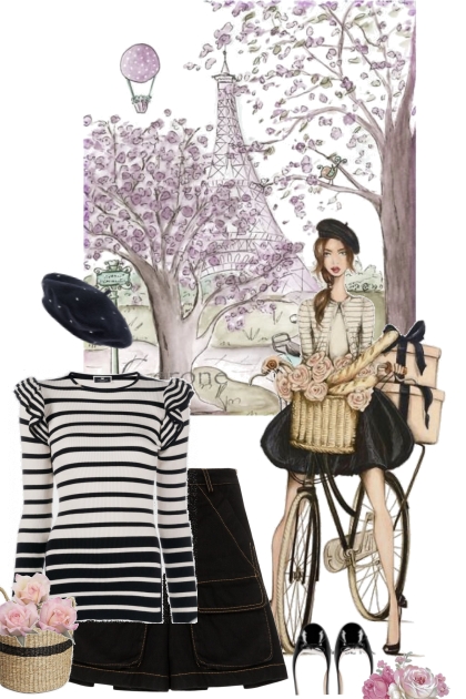 Paris in Springtime - Combinazione di moda