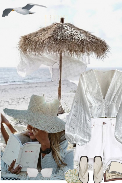 Book and Beach- Fashion set