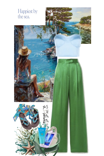 By the sea- Combinazione di moda