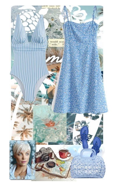 Blue Holiday- Combinazione di moda