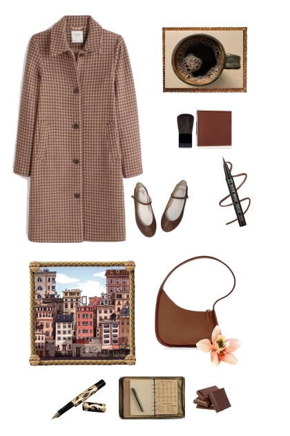 Fall in brown- Combinazione di moda