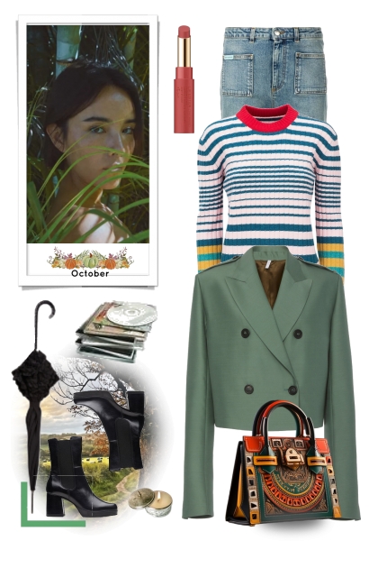 October mood- Combinazione di moda