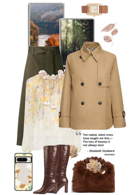 Autumn style- Combinazione di moda