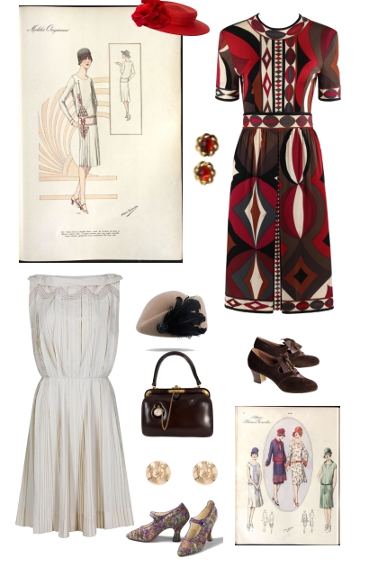 Vintage style- Fashion set