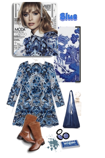 Inverno in blu- Fashion set