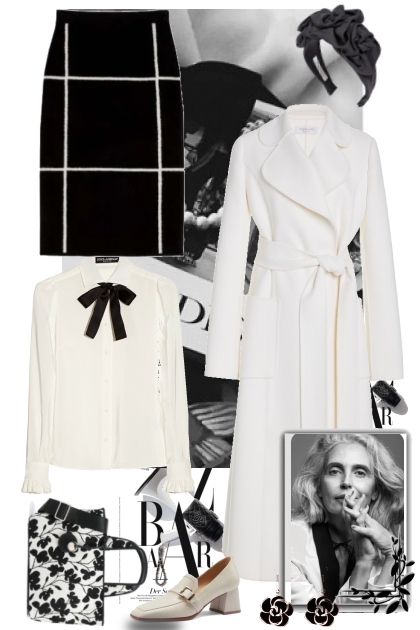 How to wear Winter white